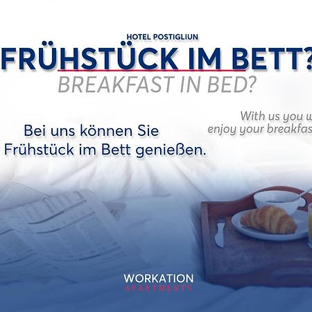 Hotel Postigliun Sedrun 24-7 Self-Checkin Eksteriør billede